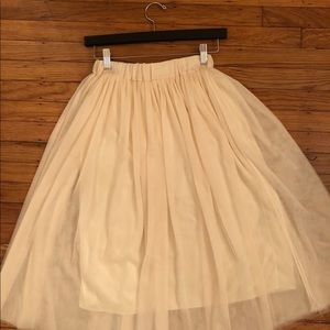 Tulle skirt